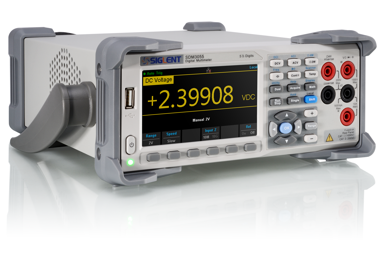 SDM3055 dual-display measurement interface